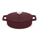 BerlingerHaus Sauteerpande Mat Bordeaux - Gussejern - ø 26 cm - egnet til alle varmekilder - emaljeret non-stick belægning