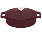 BerlingerHaus Sauteerpande Mat Bordeaux - Gussejern - ø 26 cm - egnet til alle varmekilder - emaljeret non-stick belægning