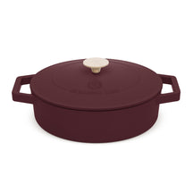 BerlingerHaus Sauteerpande Mat Bordeaux - Gussejern - ø 26 cm - egnet til alle varmekilder - emaljeret non-stick belægning