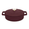 BerlingerHaus Sauteerpande Mat Bordeaux - Gussejern - ø 26 cm - egnet til alle varmekilder - emaljeret non-stick belægning