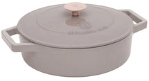 BerlingerHaus Sauteerpande Taupe - Støbejern - ø 26 cm - egnet til alle varmekilder - emaljeret non-stick belægning