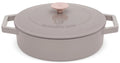 BerlingerHaus Sauteerpande Taupe - Støbejern - ø 26 cm - egnet til alle varmekilder - emaljeret non-stick belægning