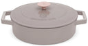 BerlingerHaus Sauteerpande Taupe - Støbejern - ø 26 cm - egnet til alle varmekilder - emaljeret non-stick belægning