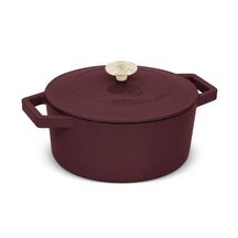 BerlingerHaus Gryde Mat Bordeaux - Gussejern - ø 24 cm - egnet til alle varmekilder - emaljeret non-stick belægning