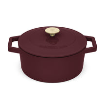 BerlingerHaus Gryde Mat Bordeaux - Gussejern - ø 24 cm - egnet til alle varmekilder - emaljeret non-stick belægning