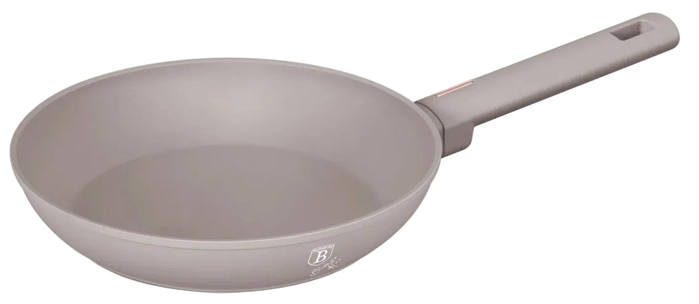 BerlingerHaus Stegepande Taupe ø 24 cm - egnet til alle varmekilder - standard non-stick belægning