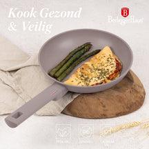 BerlingerHaus Stegepande Taupe ø 24 cm - egnet til alle varmekilder - standard non-stick belægning