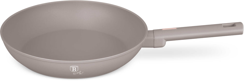 BerlingerHaus Stegepande Taupe ø 28 cm - egnet til alle varmekilder - standard non-stick belægning