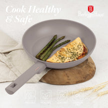 BerlingerHaus Stegepande Taupe ø 28 cm - egnet til alle varmekilder - standard non-stick belægning