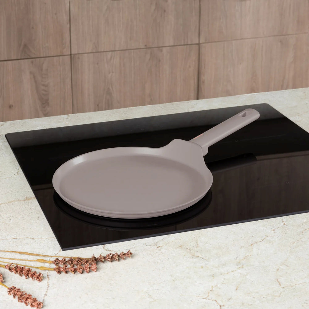 BerlingerHaus Pandekagepande Taupe ø 28 cm - egnet til alle varmekilder - standard non-stick belægning