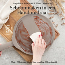 BerlingerHaus Pandekagepande Taupe ø 28 cm - egnet til alle varmekilder - standard non-stick belægning