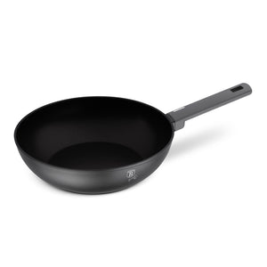 BerlingerHaus Wokpande Mat Antracit ø 28 cm - egnet til alle varmekilder - standard non-stick belægning