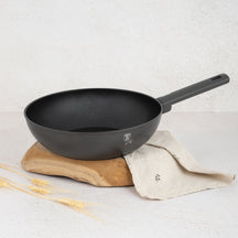 BerlingerHaus Wokpande Mat Antracit ø 28 cm - egnet til alle varmekilder - standard non-stick belægning