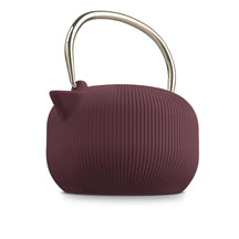 BerlingerHaus Teapot med RVS Filter - Gussejern Mat Bordeaux - 1 Liter