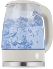 BerlingerHaus Elkande Glas Mat Creme - 1.7 Liter - 2200W