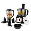 BerlingerHaus Køkkenmaskine / Foodprocessor 8-i-1 Sort Roséguld - 500W