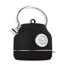 BerlingerHaus Elkande Sort Roséguld - med Termometer - 1.7 Liter - 2200W