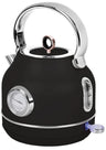 BerlingerHaus Elkande Sort Roséguld - med Termometer - 1.7 Liter - 2200W