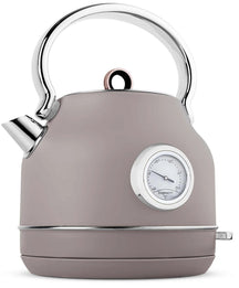 BerlingerHaus Elkande Taupe - med Thermometer - 1.7 Liter - 2200W