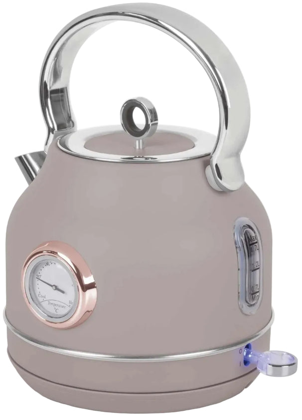 BerlingerHaus Elkande Taupe - med Thermometer - 1.7 Liter - 2200W
