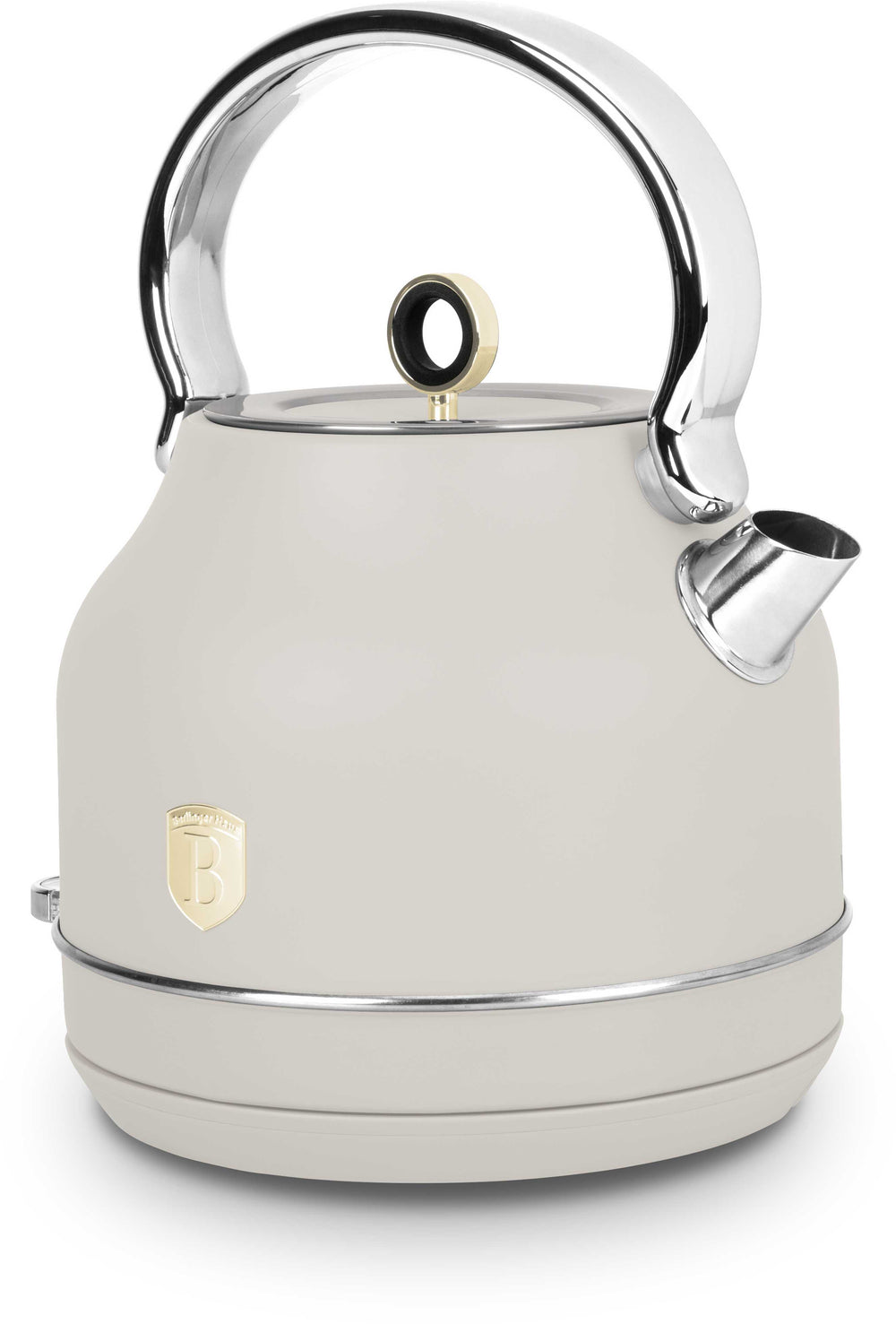 BerlingerHaus Elkande Mat Creme - med Termometer - 1.7 Liter - 2200W