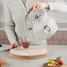 BerlingerHaus Elkande Mat Creme - med Termometer - 1.7 Liter - 2200W