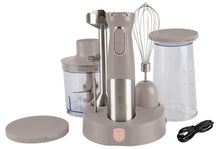 BerlingerHaus Trådløs Stavblender sæt Taupe – 6-i-1 – 800 W