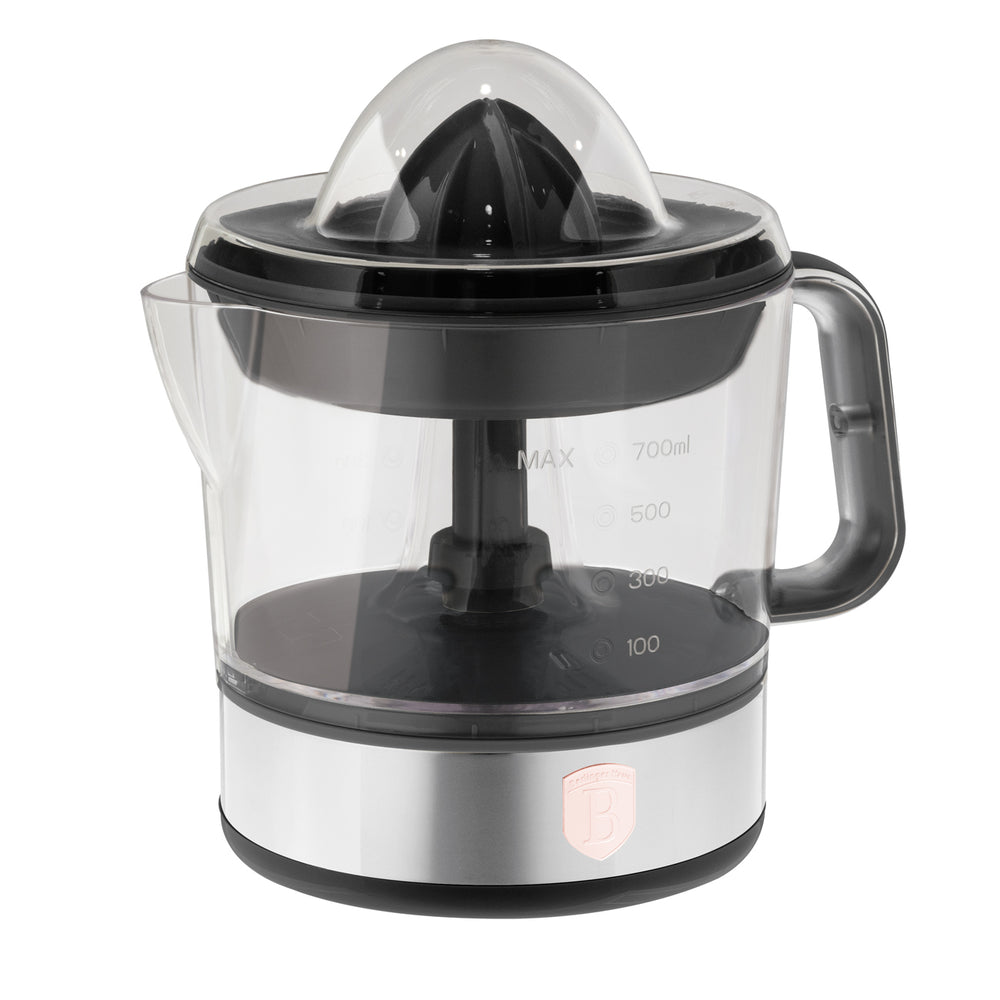 BerlingerHaus Elektrisk Citruspresse / Appelsinpresser Sort Roséguld - 0,7 L - 40 W