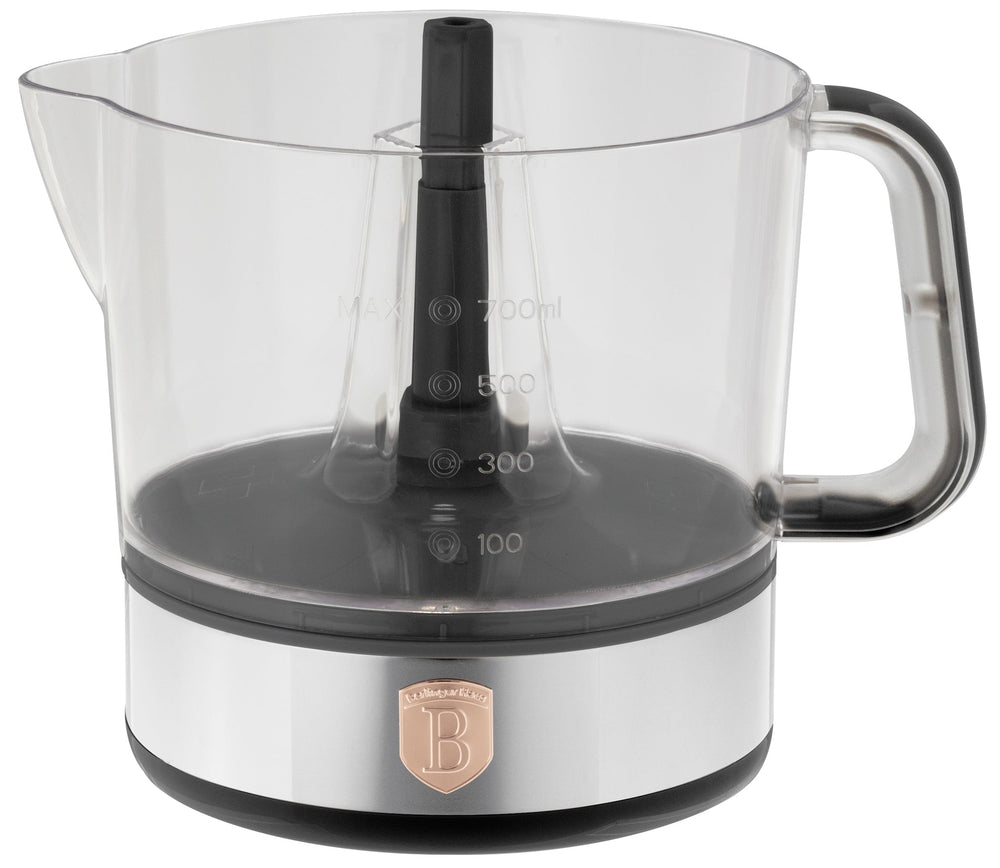 BerlingerHaus Elektrisk Citruspresse / Appelsinpresser Sort Roséguld - 0,7 L - 40 W