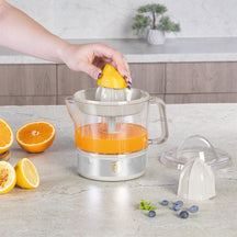 BerlingerHaus Elektrisk Citruspresse / Appelsinpresser Mat Creme - 0,7 L - 40 W