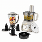 BerlingerHaus Køkkenmaskine / Foodprocessor 8-i-1 Mat Creme - 500W