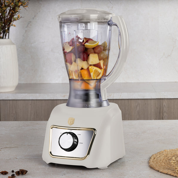 BerlingerHaus Køkkenmaskine / Foodprocessor 8-i-1 Mat Creme - 500W