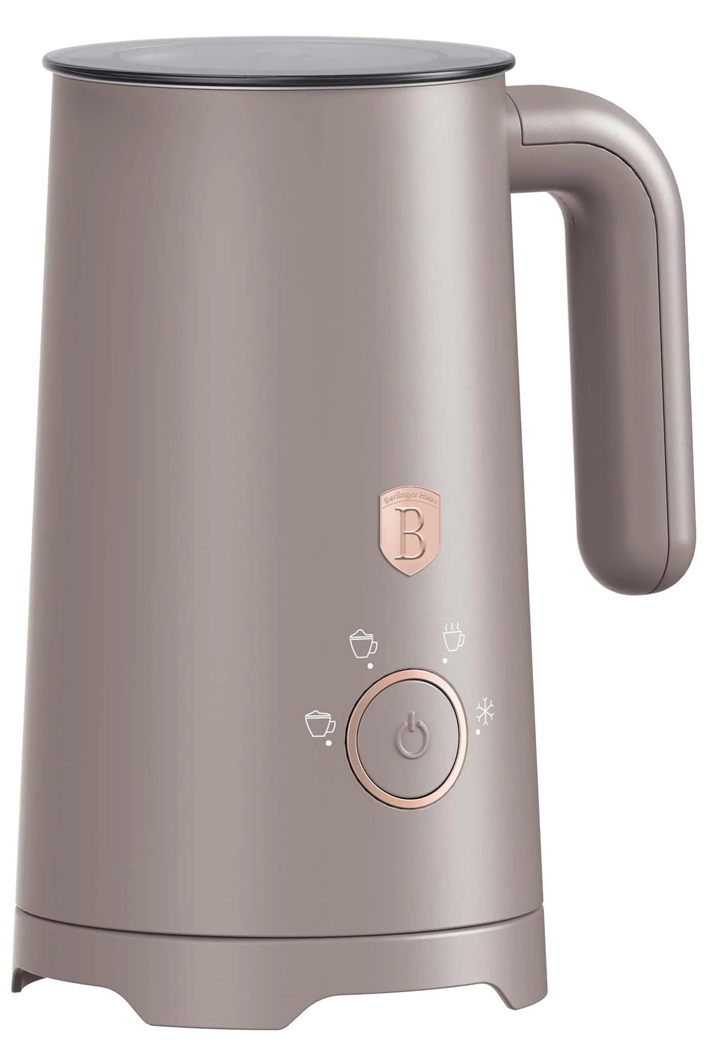 BerlingerHaus Elektrisk Mælkeskummer 4-i-1 Taupe - 160 ml