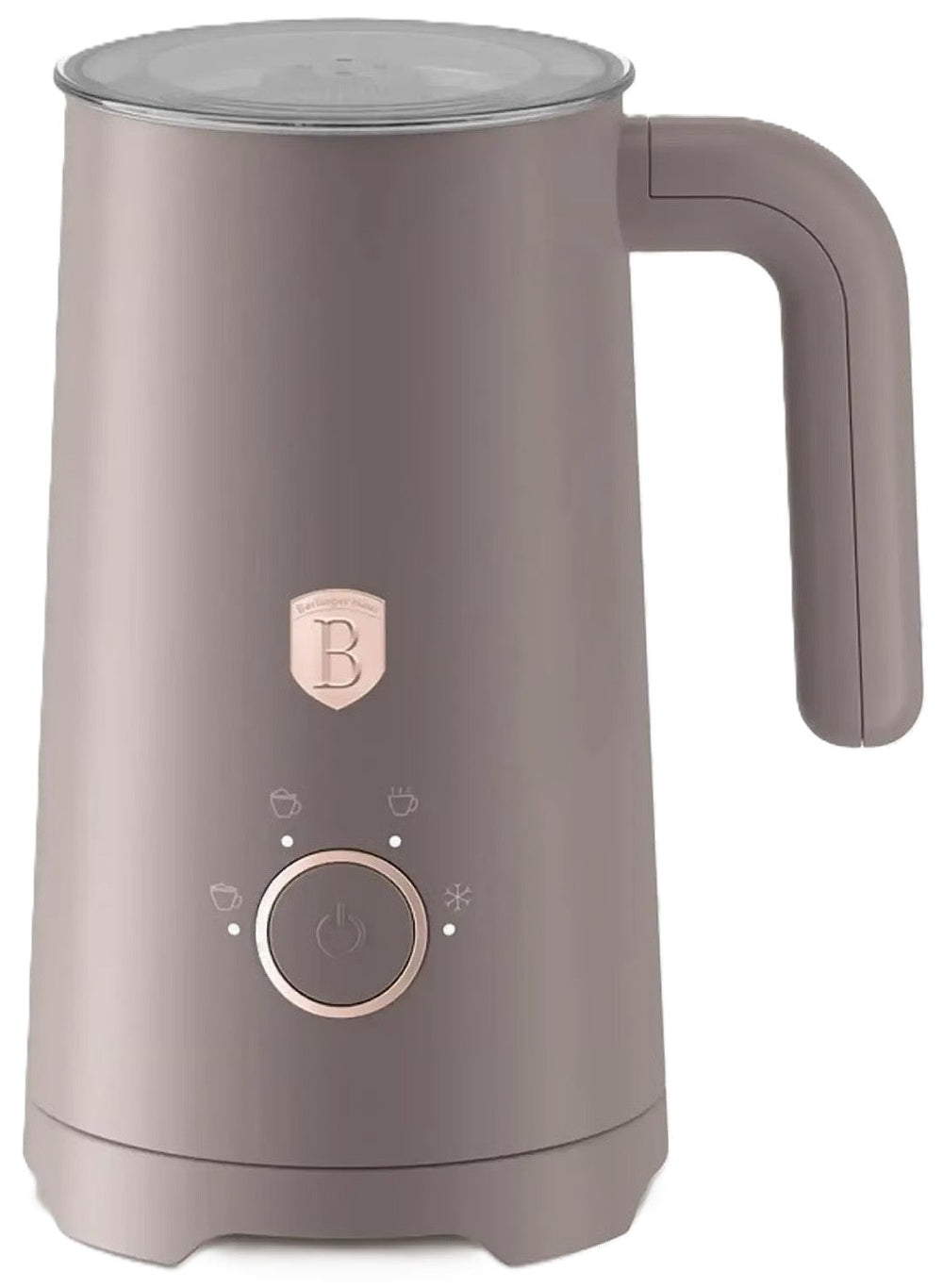 BerlingerHaus Elektrisk Mælkeskummer 4-i-1 Taupe - 160 ml
