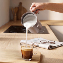 BerlingerHaus Elektrisk Mælkeskummer 4-i-1 Taupe - 160 ml