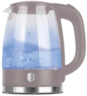 BerlingerHaus Elkande Glas Taupe - 1.7 Liter - 2200W