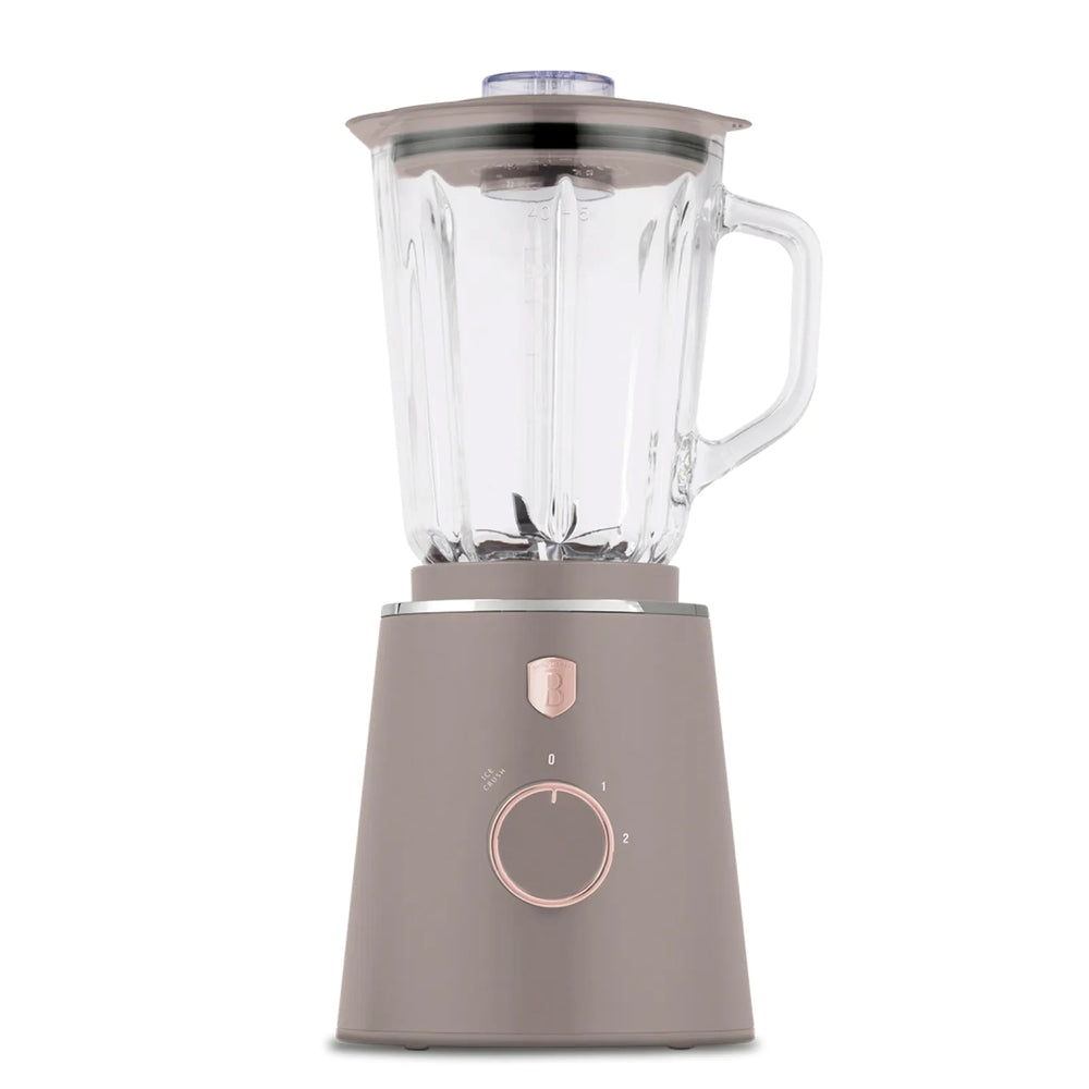 BerlingerHaus Blender Taupe - Glas Kande - 1.5 Liter - 1000W