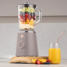 BerlingerHaus Blender Taupe - Glas Kande - 1.5 Liter - 1000W