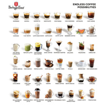BerlingerHaus Espressomaskine / Pistonmaskine Digital Mat Creme - 3-i-1 - 20 Bar - 1.02Liter