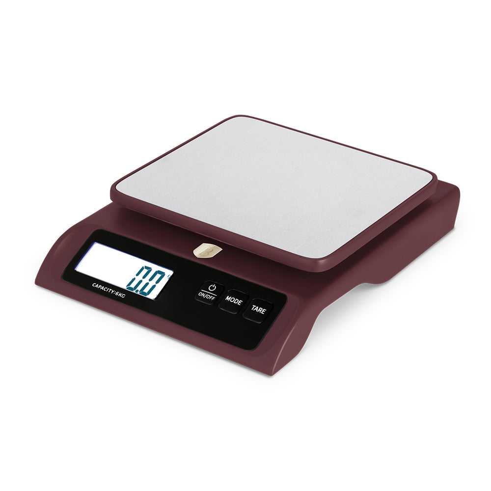 BerlingerHaus Køkkenvægt Digital Bordeaux - Maksimalt 6 kg