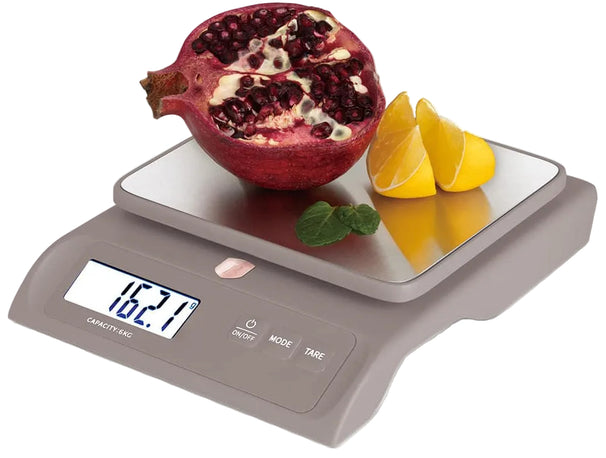 BerlingerHaus Køkkenvægt Digital Taupe - Maksimalt 6 kg