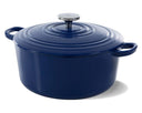 BK Stegegryde Bourgogne Royal Blue Støbejern ø 28 cm / 6,7 Liter - emaljeret non-stick belægning