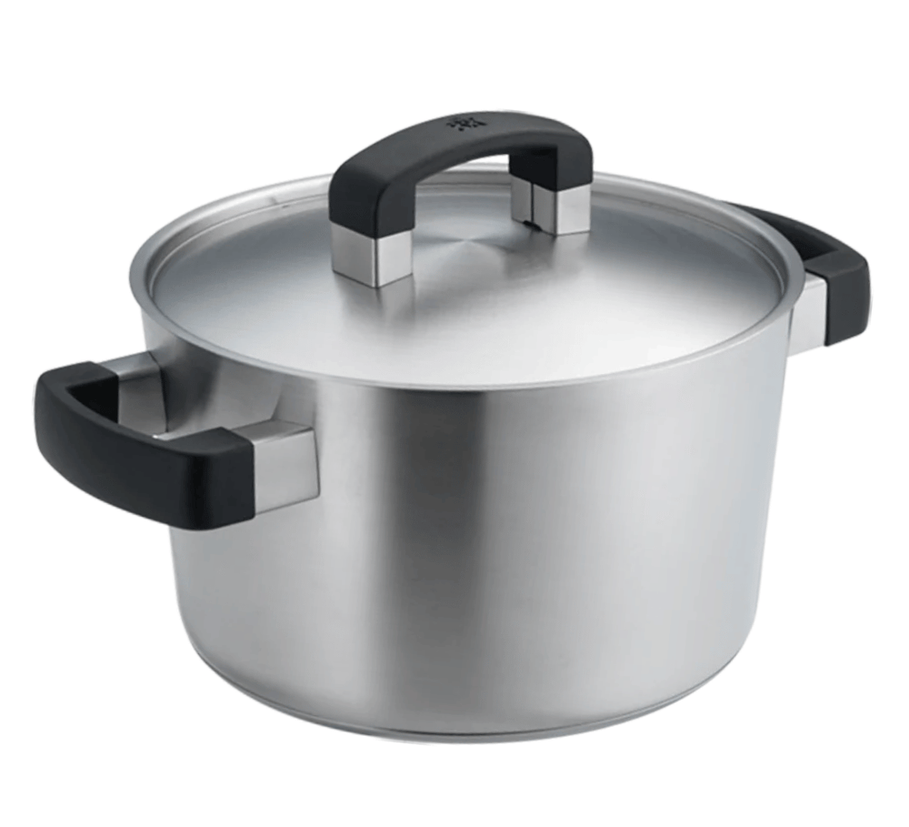 BK Pannenset Conical Cool 5-delig - RVS - Kogepande ø 16, 18, 20, 24 cm & Steelpande ø 16 cm