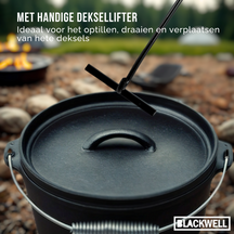 Blackwell Dutch Oven BBQ sæt Gietijzer