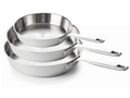 Beka Koekenpannenset Maestro RVS 3-Delig ø 20, 24 & 28 cm - egnet til alle varmekilder - uden non-stick belægning