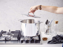 Beka Soeppan Maestro RVS med deksel ø 24 cm / 7.4 liter - egnet til alle varmekilder