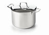 Beka Soeppan Maestro RVS med deksel ø 24 cm / 7.4 liter - egnet til alle varmekilder