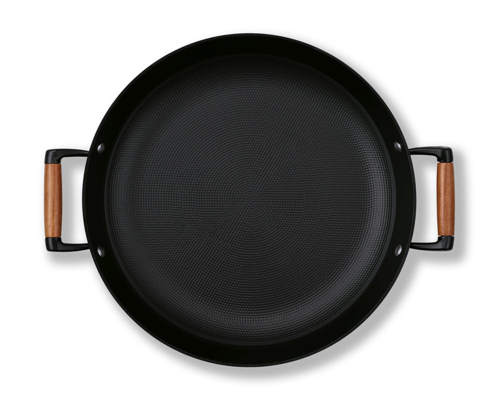 Beka Paella pande med 2 sidehåndtag Mandala Gussejern ø 36 cm - keramisk non-stick belægning - egnet til alle varmekilder