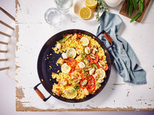 Beka Paella pande med 2 sidehåndtag Mandala Gussejern ø 36 cm - keramisk non-stick belægning - egnet til alle varmekilder