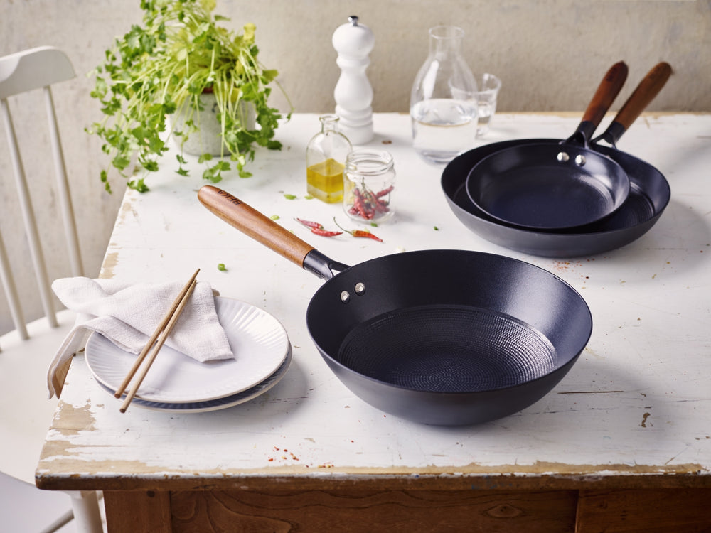 Beka Wokpande Mandala Gussejern ø 28 cm - keramisk non-stick belægning